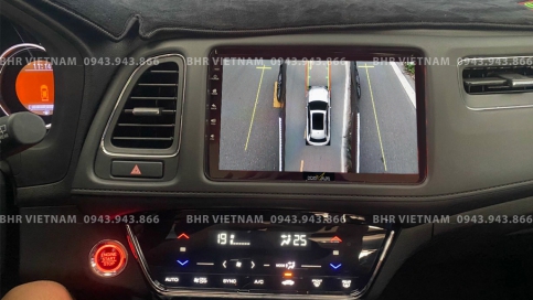 Màn hình DVD Android liền camera 360 xe Honda HRV 2018 - nay | Kovar Plus 360
